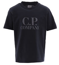 C.P. Company T-shirt - Total Eclipse Blue w. Print
