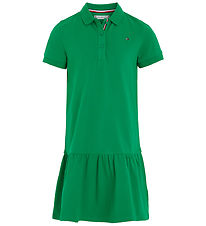 Tommy Hilfiger Kleid - Essential Polo - Olympia Green