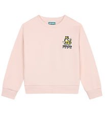 Kenzo Sweatshirt - verschleiert Pink m. Tigerschwanz