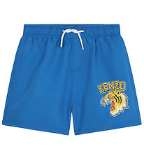 Kenzo Shorts de Bain - lectrique Blue av. Tigre