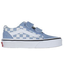 Vans Shoe - Old Skool V - Checkerboard - Dusty Blue