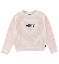 Vans Collegepaita - Solmiovri Heart Crew - Chintz Vaaleanpunain