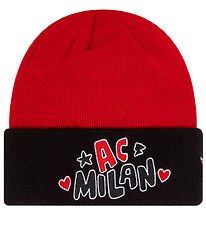 New Era Muts - Gebreid - AC Milan - Rood/zwart