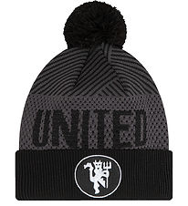 New Era Pipo m. Pom pom - Neulottu - Manchester United - Musta