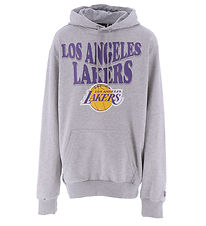 New Era Sweat  Capuche - Lakers - Gris