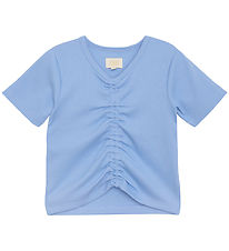 Creamie Stuttermabolur - Rib - Bel Air Blue