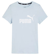 Puma T-Shirt - ESS-Logo - Turquoise Surf