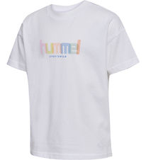 Hummel T-paita - hmlAgnes - Bright White