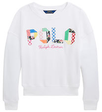 Polo Ralph Lauren Sweatshirt - Vit m. Polo