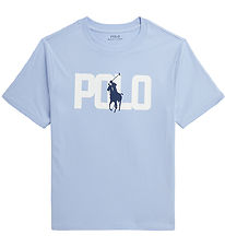 Polo Ralph Lauren T-Shirt - Blue Hyacint m. Logo