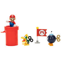 Super Mario Figurer - Airship Dck Diorama Set