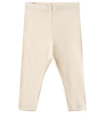 Wheat Leggingsit - Joustinneule - Maddy - Cream