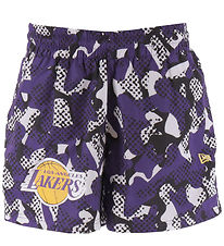New Era Shorts - Lakers - Purple