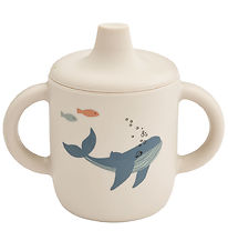 Liewood Mugg m. Pip - Neil Sippy Cup - Silikon - Sea Creature/Sa