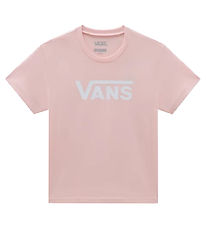 Vans T-Shirt - Gr Flying V Crew Filles - Medium+ Rose