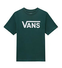 Vans T-Shirt - Stadt Vans Classic+ Boys - Medium+ Green