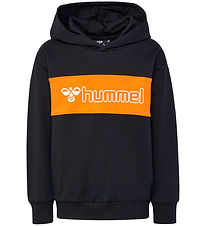 Hummel Hoodie - HmlAtlas - Black/Orange