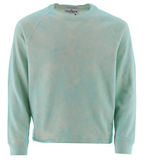 Stone Island Peysa - Ljósgræn melange