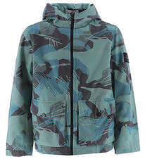 Stone Island Jacket - Emerald w. Print