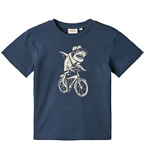 Wheat T-skjorte - Kristian - Blue Waves