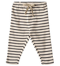 Wheat Trousers - Manfred - Navy Stripe