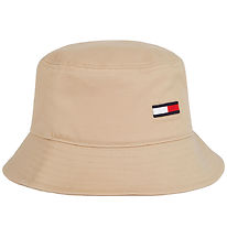 Tommy Hilfiger Bucket Hat - Elongated Flag - Tawny Sand