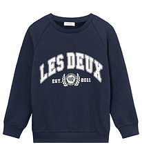 Les Deux Sweatshirt - University - Dark Navy/Light Ivory