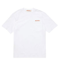 Marni T-Shirt - Wit m. Zak