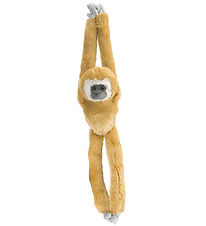 Wild Republic Knuffel - Hangend Aapje - 18x55 - Gibbon-aap met w