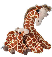 Wild Republic Knuffel - Moeder Eend Baby's - 25x30 - Giraffen