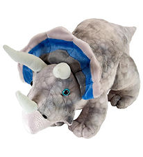Wild Republic Soft Toy - Dinosaur - 11x27 - Triceratops