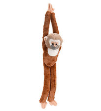 Wild Republic Soft Toy - Hanging Monkey - 18x55 - Squirrel monke