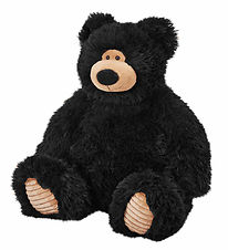 Wild Republic Soft Toy - SnuggleLuvs - 35x40 - Black Bear