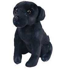 Wild Republic Soft Toy w. Audio - Rescue Dogs - 12x17 - Black La