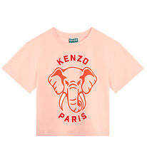 Kenzo T-shirt - Veiled Pink w. Elephant