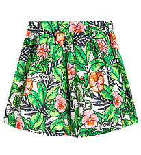 Kenzo Skirt - Mint Green w. Flowers/Pointelle