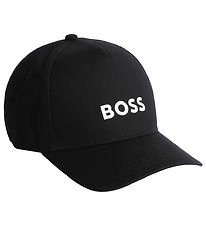 BOSS Cap - Black w. White