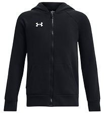 Under Armour Cardigan - Rival Fleece FZ - Black