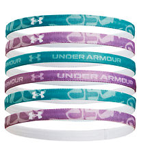 Under Armour Haarband - 6er-Pack - Teal/Lila