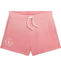 Polo Ralph Lauren Sweat Shorts - Ribbon Pink w. White