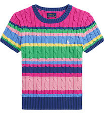 Polo Ralph Lauren T-Shirt - Gebreid - Strand Royal Multi Stripe