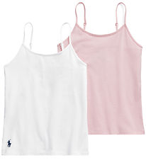 Polo Ralph Lauren Onderhemden - 2-pack - Karmel Roze/Wit