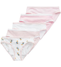 Polo Ralph Lauren Slips - 5er-Pack - Hinweis auf Pink/Weiß