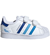 adidas Originals Schoenen - Superstar CF I - Wit/Blauw