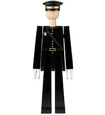 Kay Bojesen Wooden figure - Police officer - 20 cm - Black