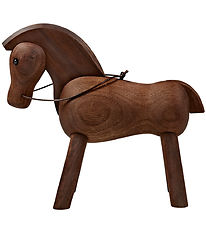 Kay Bojesen Figurine en bois - Cheval - 14 cm - Noix