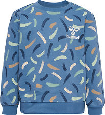 Hummel Sweat-shirt - hmlGustav - Couronne Blue