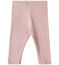 Wheat Leggingsit - Jules - Vaaleanpunainen Lila Stripe