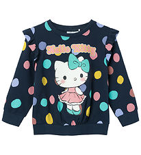 Name It Sweat-shirt - NmfJasa Hello Kitty - Dark Sapphire
