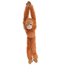 Wild Republic Soft Toy - Hanging Monkey - 18x55 - Orangutan